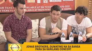 Jonas Brothers want to try halohalo jeepneys [upl. by Siver]