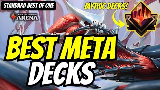 Best MTG Standard Best of One Decks Tier 1 Decks to Reach Mythic Rank [upl. by Sinoda]