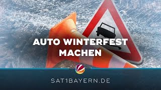 Auto schon winterfest So wird das Auto sicher für den Winter [upl. by Sillek]