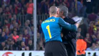 Mourinho Epic Celebration  Barcelona Vs Inter 28042010 [upl. by Allenrad]