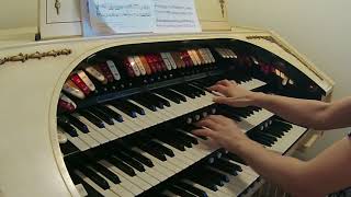 Bach Invention No13 in a minor  Organ [upl. by Legim]