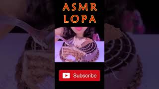 ASMR EATING CHOCOLATE CAKE MIO AMORE CAKE EATING SOUND NO TALKING MUKBANG [upl. by Timmi108]