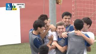 u17 Osiyo chempionati saralash bosqichi Uzbekistan 10 Iroq ni kichk hisobda maxlub eti [upl. by Anicul]