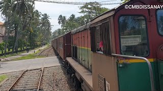 Galle  Rabukkana train at Payagala M7 807 [upl. by Hedvig]