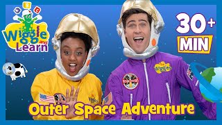 Outer Space Adventure for Kids 🚀 The Wiggles 🌙 Wiggle and Learn [upl. by Jamima]