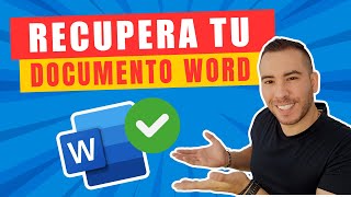 2024 Cómo recuperar un documento de Word no guardado GRATIS [upl. by Deanna794]