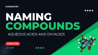 NAMING COMPOUNDS Aqueous Acid and Oxyacid [upl. by Grindle271]