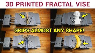 3D printed fractal vise  The coolest tool you didnt know you needed [upl. by Perle]