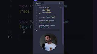 TypeScript Indexed Access Types Shorts [upl. by Suzann927]