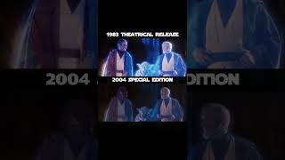 Return of the Jedi Ending THEATRICAL RELEASE vs SPECIAL EDITION [upl. by Long]