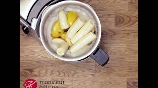 Monsieur Cuisine édition plus Rezeptvideo BirnenSmoothie mit Bananen [upl. by Boru975]