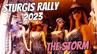 STURGIS Motorcycle Rally 2023 THE STORM HAS ARRIVED [upl. by Nedyarb]