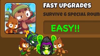 HOW TO beat FAST “UPGRADES“ in BTD6 EASY [upl. by Allene]