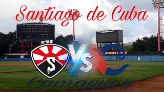 SANTIAGO DE CUBA VS CAMAGUEY EN VIVO [upl. by Etteuqal346]