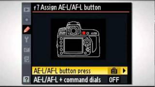 Nikon D700 Training 22 Controls [upl. by Adnylam]