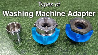 Types of washing machine adapter  washing machine tap adapter fitting Hindi  washing machine tap [upl. by Chance]