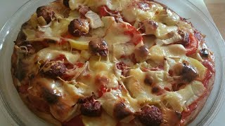 Recette  Pizza maison facile [upl. by Blackington]