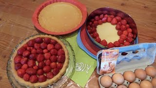 DIY SCHNELLSTER amp EINFACHSTER Tortenboden und Obstboden BACKEN  ANFÄNGER [upl. by Anawyt892]