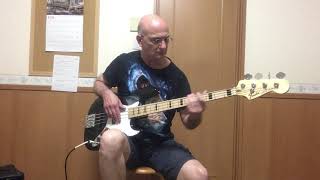 Fender Geddy Lee Jazz bass neck  well adjusted [upl. by Brittain78]