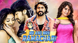 Rocking Star Yash  Mr and Mrs Ramachari  Full South Movie  Radhika Pandit  Hindi Dubbed Movie [upl. by Nagiem]