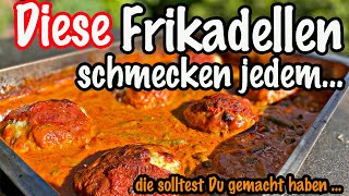 MEGA Frikadellen Rezept  Räuber Frikadellen herzhaft lecker  The BBQ BEAR [upl. by Ferdinande]