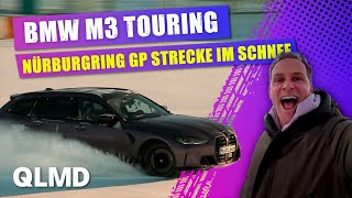 Nürburgring on Ice ❄️  Die krassesten Runden im BMW M3 Touring  Matthias Malmedie [upl. by Ahsimot814]