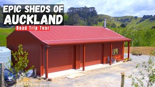 Touring Our Epic Shed Builds in Auckland [upl. by Guenna785]