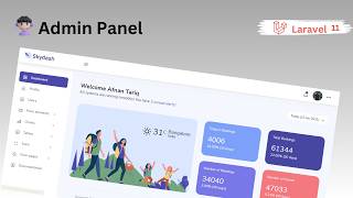 Laravel 11 Build a Stunning Admin Panel from Scratch – StepbyStep Guide [upl. by Rehpotsirhc621]