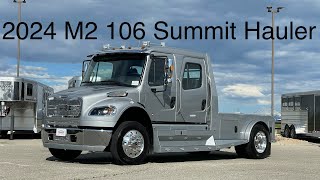 2024 Freightliner M2 106 Summit Hauler [upl. by Enelez]