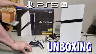 UNBOXING PS5 Pro  PLAYSTATION 5 Pro [upl. by Ahseret142]