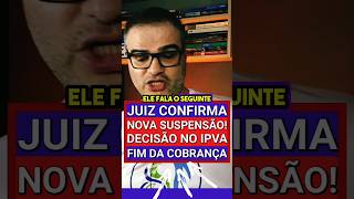 SAIU TUTELA DE URGÊNCIA ISENÇÃO DE IPVA PCD JÁ VENCEMOS ipva ipva2024 ipvapcd carropcd shorts [upl. by Heriberto]