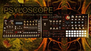 psyloscope  analog four amp hydrasynth  psydub psybient [upl. by Egwan548]