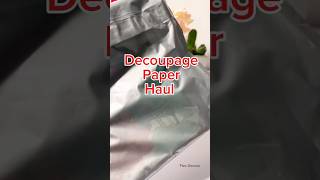 Decoupage paper haul 😍 shorts viralvideo trending flexdecore diy craft shortvideo [upl. by Buchalter490]