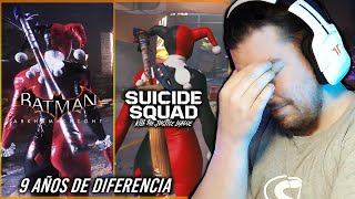 Esto es HUMILLANTE Comparan SUICIDE SQUAD con BATMAN ARKHAM Knight y City [upl. by Secnarf]