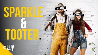 Sparkle and Tooter  The Hillbilly Bonnie amp Clyde  FullLength Comedy Movie  Crack Up [upl. by Anivram578]