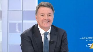 Matteo Renzi ospite a Laria che tira  14112024 [upl. by Abbotsen]