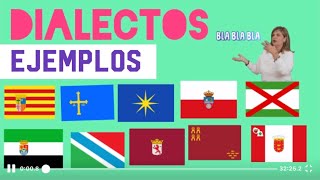 EJEMPLOS 🗣 Dialectos históricos de España 🇪🇸 Ejemplos de diferentes variedades lingüísticas [upl. by Laughry]