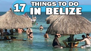 Best Things To Do in Belize 2024 4K [upl. by Attolrahc]