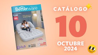 Catálogo Betterware Octubre 2024 [upl. by Shanleigh298]