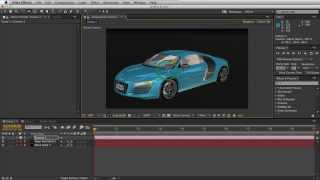 Tutorial 68  3 Steps  Import 3D OBJ Models into After Effects Tutorial [upl. by Yleik]