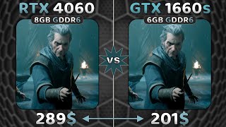 GTX 1660 Super vs RTX 4060  1080P 1440P amp DLSS 3🔥  12 Games Tested [upl. by Renfred]