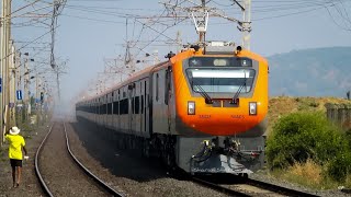 First COCR Trial of Vande Sadharan Express between Ahmedabad and Mumbai  Western Railway [upl. by Ateekan]