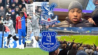 CRYSTAL PALACE 23 EVERTON VLOG 2324 OUR HOME FORM IS UTTER CRAP😡 [upl. by Rice]