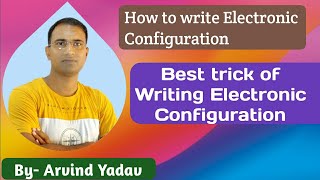 Electronic Configuration  Best trick of electronic Configuration [upl. by Wylma]