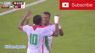 Burkina Faso vs Burundi 4  1 Highlights Afcon 2025 Qualifiers [upl. by Gerek427]