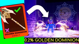 So I got 02 GOLDEN DOMINION…  Death Ball [upl. by Shayn]