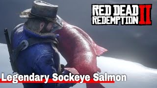 Catching the Legendary Sockeye Salmon  Red Dead Redemption 2 [upl. by Cedar231]