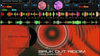 BRUK OUT RIDDIM MIX 1999 CYANIDE SOUND SYSTEM dancehall Brukout davekelly cyanidesoundsystem [upl. by Vanya]