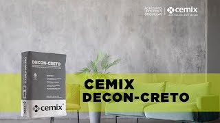 CEMIX DECONCRETO [upl. by Minetta]