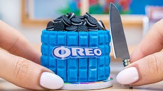 How To Make Tasty OREO Cake 🌈 Best Surprise Tasty Oreo Cake [upl. by Nwahsid]